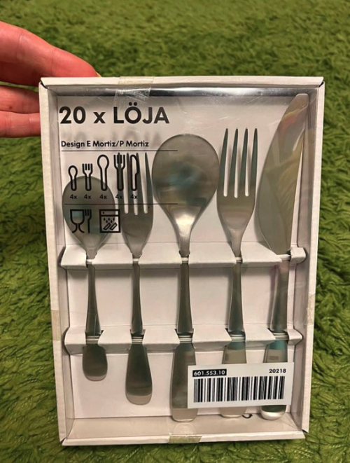 ikea cutlery set