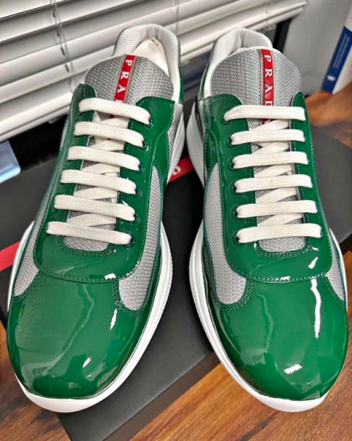 Prada Men's Shoes Size 11 Green