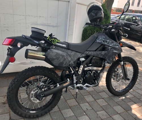 2020 Kawasaki klx 250s camo