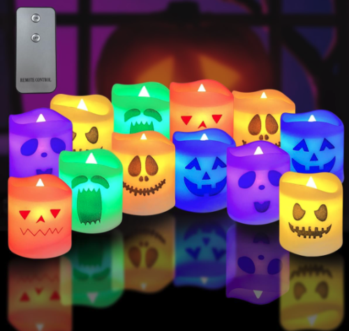 Halloween Flameless Candles