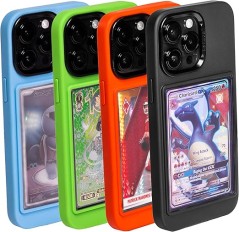 TopDeck Card/Photo Display Phone Case for iPhone 14 Pro Max | Compatible with Pokémon, Sports, One Piece, Magic Cards & More