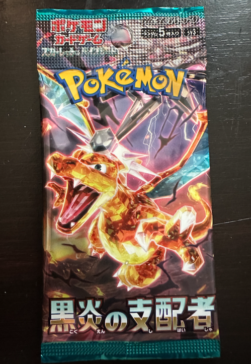 Pokemon Ruler of the Black Flame Booster Pack sv3 Scarlet & Violet Japanese