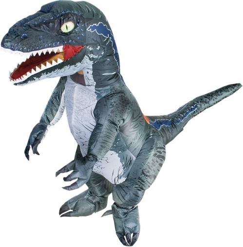 Adult Inflatable Costume Adult Dinosaur Costume Blow Up Velociraptor