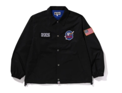 SPACE APE RELAXED FIT COACH JACKET