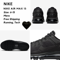 Nike Air Max 2013's Black on Black!
