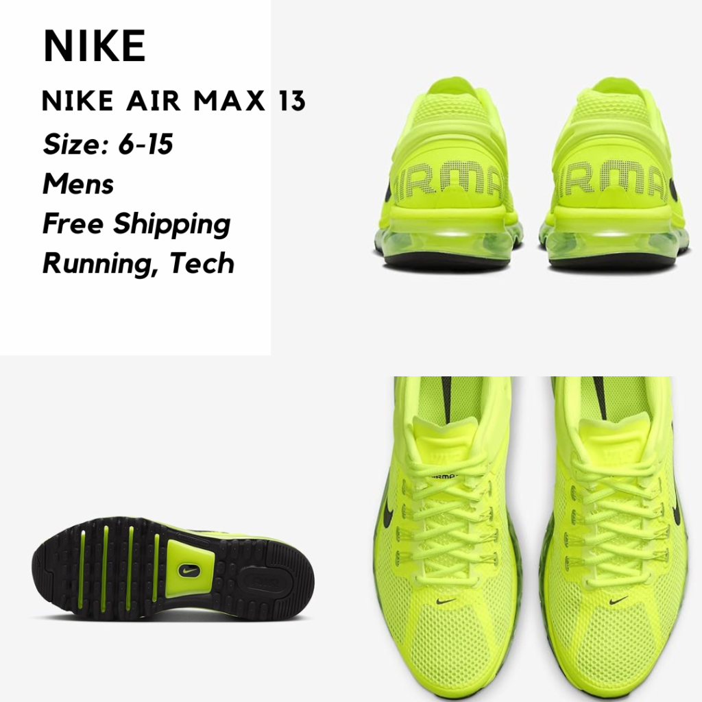 Nike Air Max 2013 Volt/Cyber/Black