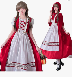Halloween Cosplay Red Riding Hood  Size: S-XL