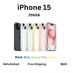 Apple iPhone 15 256GB Unlocked Refurbished