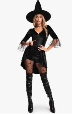 Halloween Costumes Sexy Classic Witch Size: XS - XL