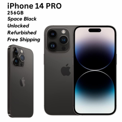 iPhone 14 Pro Space Black Unlocked Refurbished 258GB