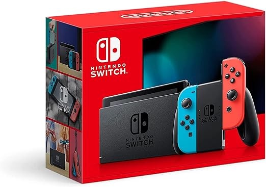 Nintendo Switch Neon with Blue and Neon Red Joy‑Con