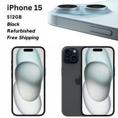 Apple iPhone 15 Black 512 GB Refurbished