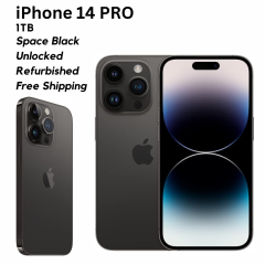 iPhone 14 Pro Space Black Unlocked Refurbished