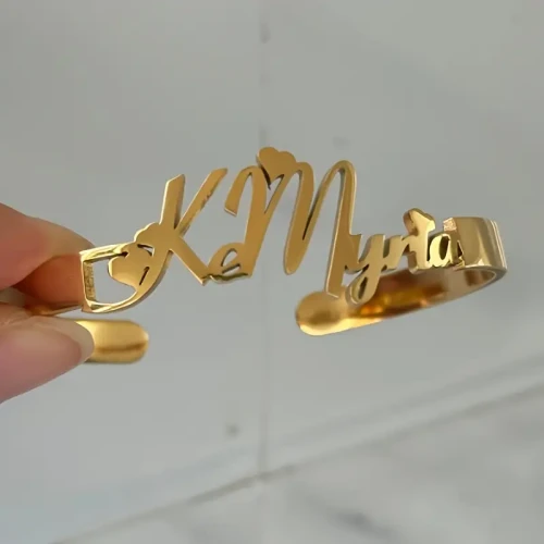 Stainless Steel Custom Name Bracelet
