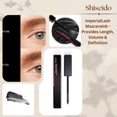 Shiseido ImperialLash MascaraInk - Provides Length, Volume & Definition