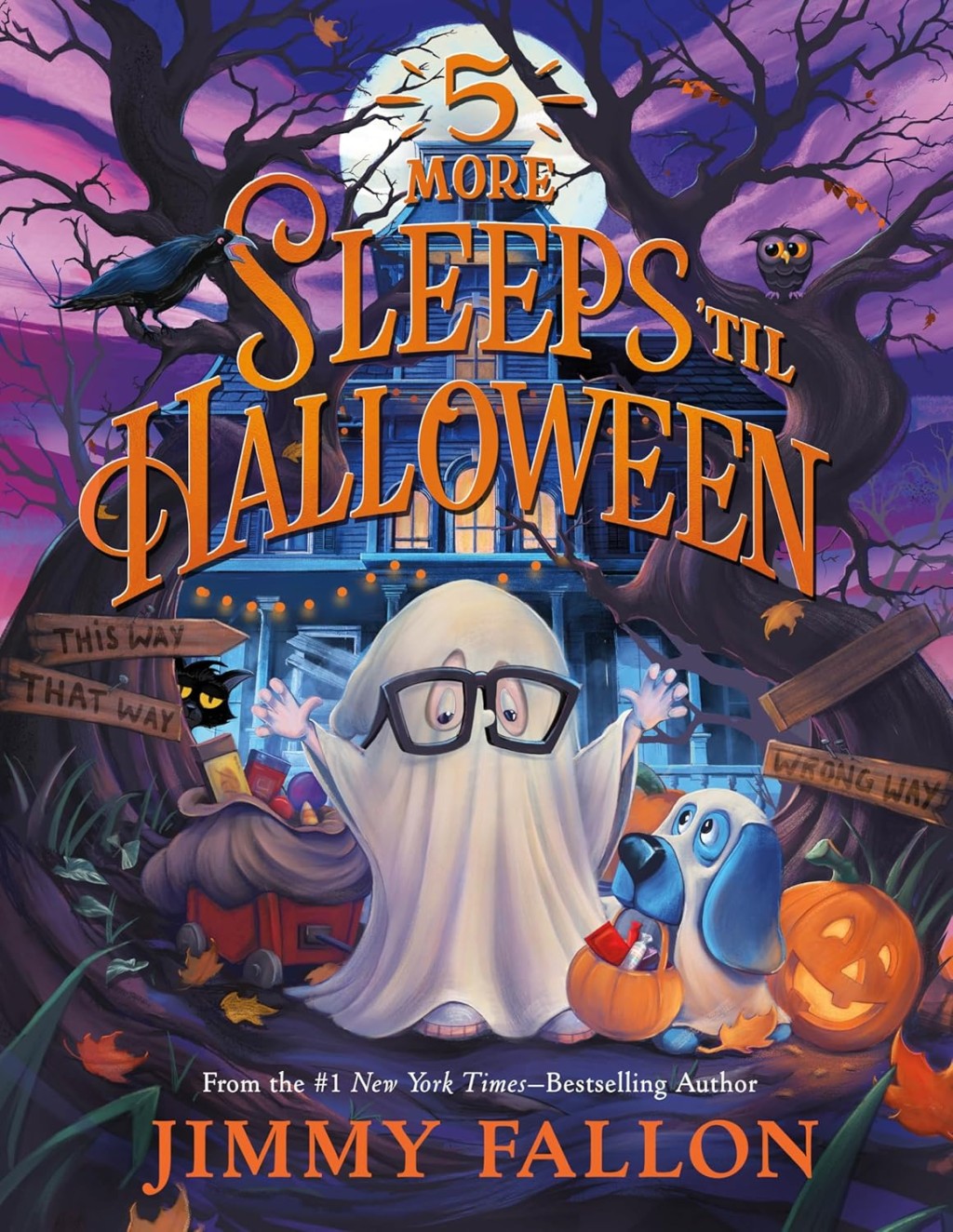 5 More Sleeps ‘til Halloween A Hardcover Picture Book