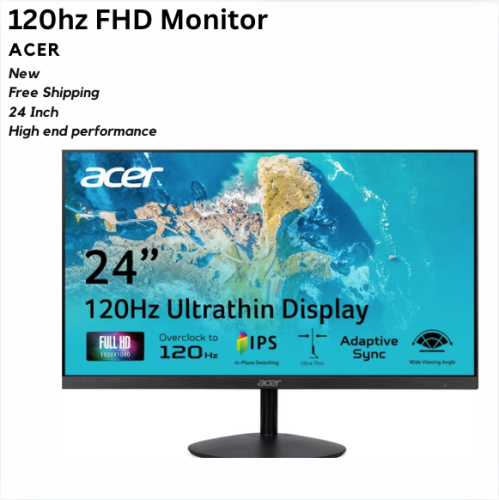 120hz refresh rate Acer LCD