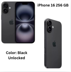 iPhone 16 256 GB Black