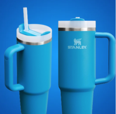 Stanley Quencher H2.0 FlowState Stainless Steel Vacuum Insulated Tumbler Blue