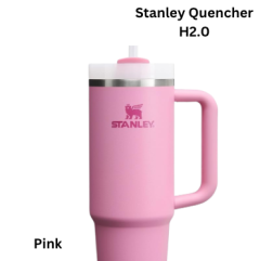 Stanley Quencher H2.0 FlowState Stainless Steel Vacuum Insulated Tumbler Pink