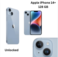 Apple iPhone 14+ Plus 128GB Blue Any Carrier Good Condition