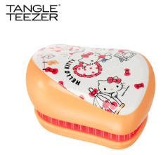 Hello Kitty Tangle Teezer Hair Care Brush Compact Styler Orange