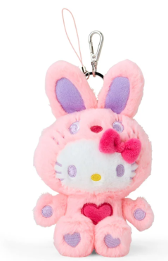 Hello Kitty Mascot Holder (Colorful Bunny)