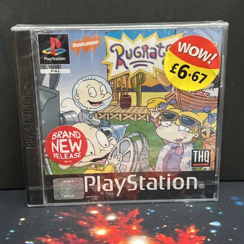 Rugrats: Studio Tour PS1 Game - Sony Playstation 1999 New Sealed