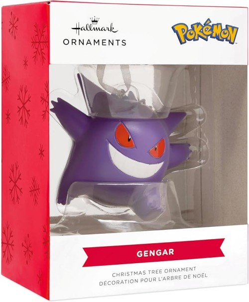 Hallmark Pokémon Gengar Christmas Ornament