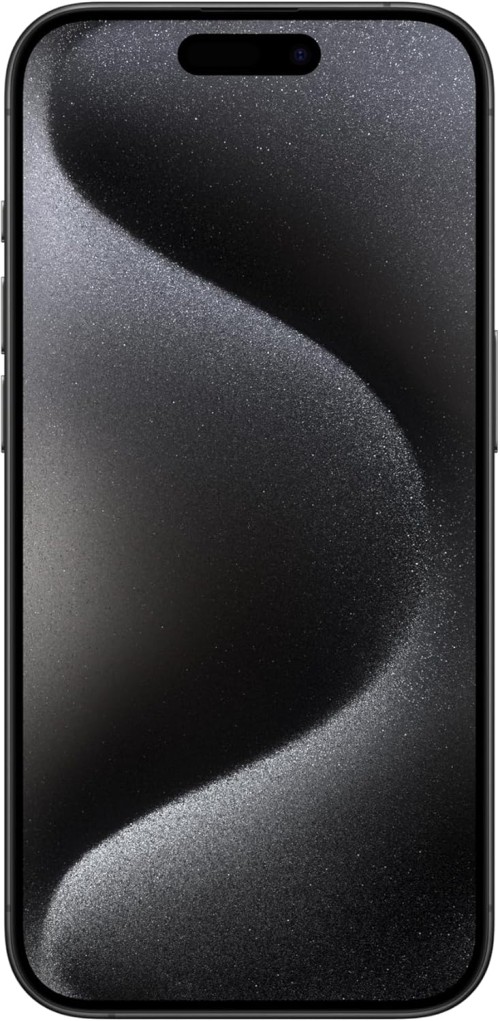 Apple iPhone 15 Pro, 256GB, Black Titanium - Cricket Wireless (Renewed)