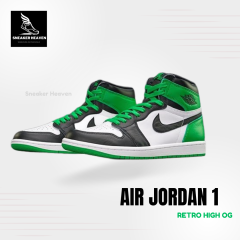 Lucky Green and White Air Jordan 1 Retro High OG
