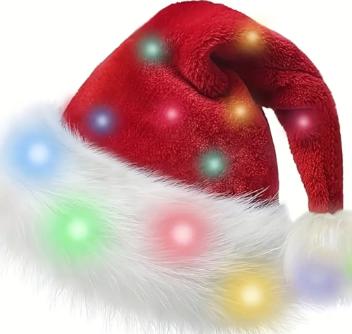 Glowing Christmas Santa Hat