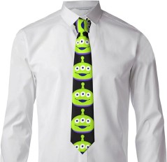 Toy Story Alien Anime Necktie