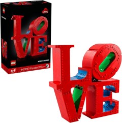 LOVE Art LEGO Set