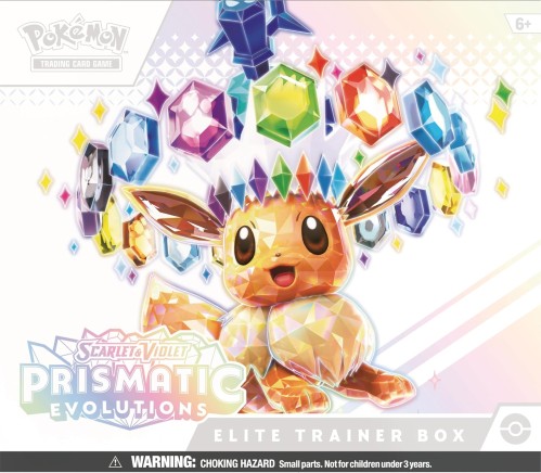 Pokemon TCG: Scarlet & Violet Prismatic Evolutions Elite Trainer Box