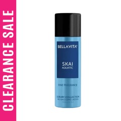 Bellavita SKAI Aquatic Fine Fragrance Luxury Body Spray (Expiry Date - 31/01/27)