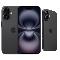 Apple iPhone 16, US Version, 128GB, Black - Unlocked Refurbished