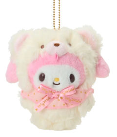 My Melody Mascot Holder (Fuwa Mosa Doll)