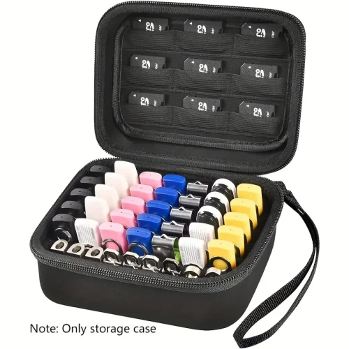 💼 USB Flash Drive Case & Memory Card Holder Organizer – Keep Your Devices Safe & Secure! 🔐