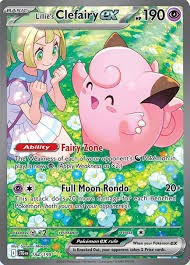 Lillie's Clefairy ex 184/159 Sv09: Journey Together Holo
