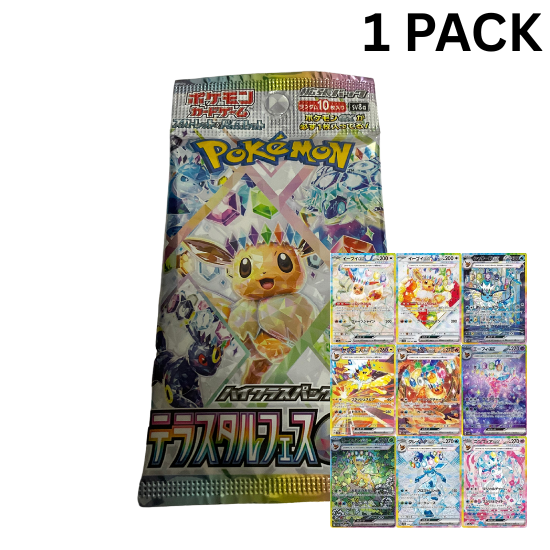 Pokémon Card Game: Terastal Festival Booster Pack [1 Pack]