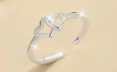 Heart Toe Ring