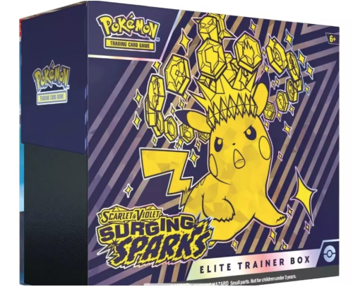 Pokemon TCG Scarlet & Violet Surging Sparks Pokemon Elite Trainer Box