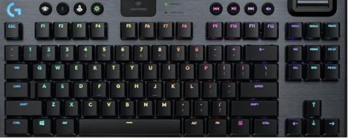 Logitech G915 TKL Tenkeyless Lightspeed Wireless RGB Mechanical Gaming