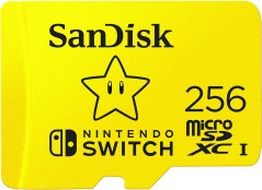 SanDisk microSDXCカード 256GB (SDSQXAO-256G-GN3ZN) 任天堂公式ライセンス取得モデル