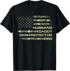 American Flag Dad Shirt