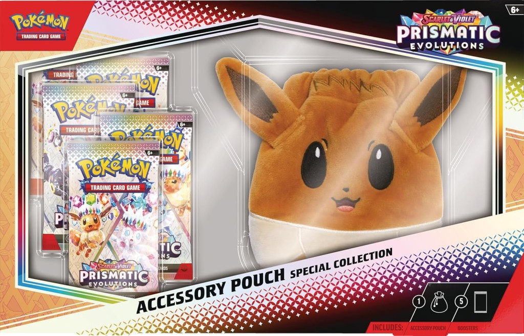Scarlet & Violet—Prismatic Evolutions Accessory Pouch Bundle