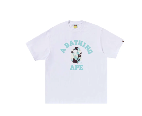 BAPE Map Camo College Relaxed Fit Tee