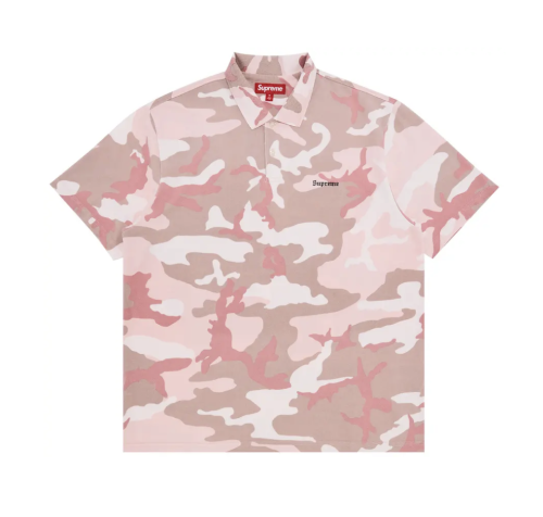 Supreme Washed Camo Polo