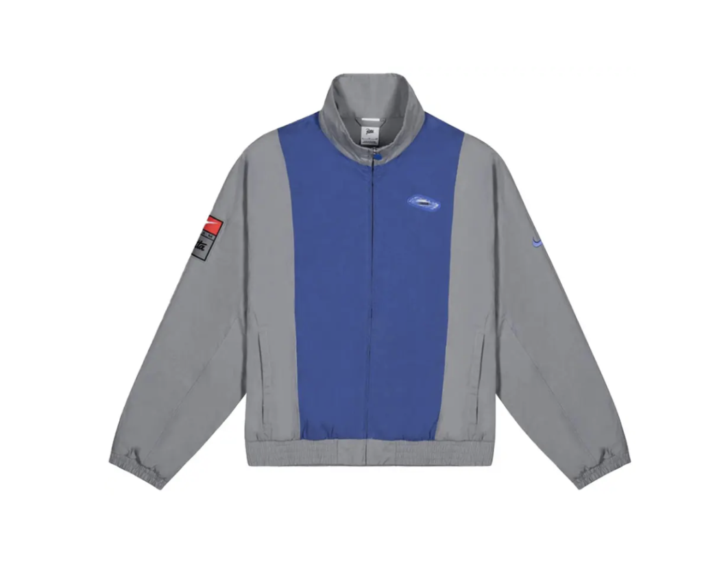 Nike x Patta Track Jacket 'Particle Grey/Sapphire'